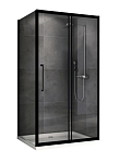 Душевой уголок ABBER Schwarzer Diamant AG30120BH-S100B 120*100*195 L/R без поддона Душевой уголок ABBER Schwarzer Diamant AG30120BH-S100B 120*100*195 L/R без поддона