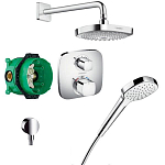 Душевой комплект Hansgrohe Croma Select E / Ecostat E Душевой комплект Hansgrohe Croma Select E / Ecostat E