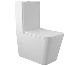 Унитаз-компакт Aqueduto Macio 36,5*61 Tornado безободковый с крышкой-сиденьем микролифт