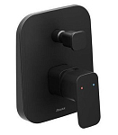 Смеситель Ravak 10° Free TD F 061.20 для ванны и душа скрытый монтаж черный матовый Смеситель Ravak 10° Free TD F 061.20 для ванны и душа скрытый монтаж черный матовый