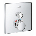 Внешняя часть для термостата Grohe Grohtherm SmartControl 29123000 для душа хром Внешняя часть для термостата Grohe Grohtherm SmartControl 29123000 для душа хром