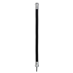 Излив Splenka S481.01.06 гибкий 55 см хром/черный