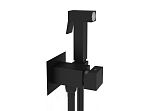 Гигиенический душ со смесителем Paffoni Tweet Square ZDUP112NO скрытый монтаж черный матовый Гигиенический душ со смесителем Paffoni Tweet Square ZDUP112NO скрытый монтаж черный матовый