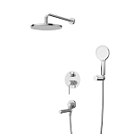 Душевой комплект Cezares Relax RELAX-VDSET-01 с изливом Душевой комплект Cezares Relax RELAX-VDSET-01 с изливом