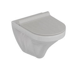 Подвесной унитаз Knotlor Flow WC51WG 36*51 безободковый с крышкой-сиденьем микролифт Подвесной унитаз Knotlor Flow WC51WG 36*51 безободковый с крышкой-сиденьем микролифт