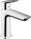 Смеситель Hansgrohe Logis Fine 71252000 для раковины с донным клапаном push open хром Смеситель Hansgrohe Logis Fine 71252000 для раковины с донным клапаном push open хром
