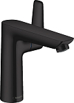 Смеситель Hansgrohe Talis E 71754670 для раковины с донным клапаном черный матовый Смеситель Hansgrohe Talis E 71754670 для раковины с донным клапаном черный матовый